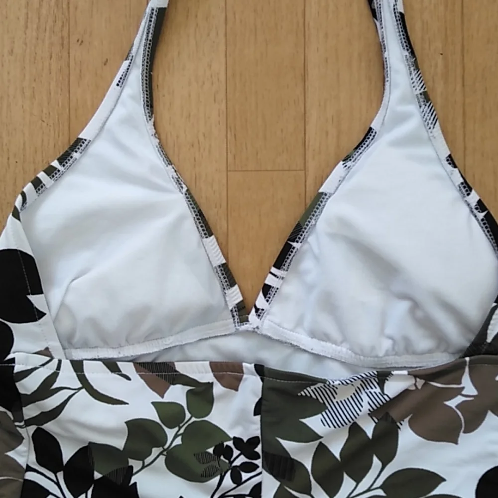 Tropical‎ halter top one piece